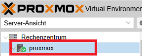 Proxmox Knoten