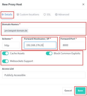 Nginx Proxy Manager 