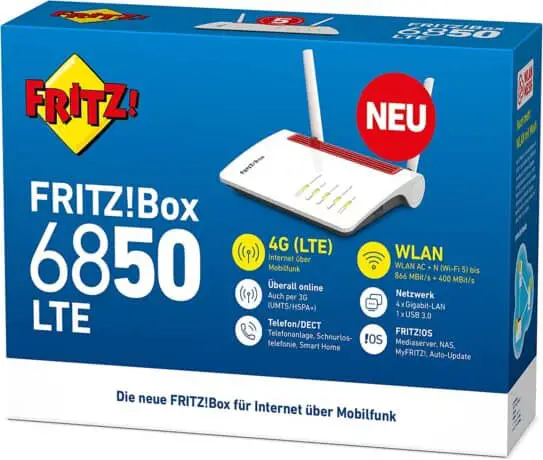 Fritz Box 6850 LTE